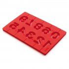 Moule � Sucettes Chiffres 3D