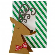 1 Carte de Voeux T�te de Renne