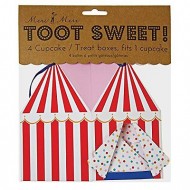 4 Bo�tes � Cupcake F�te Foraine Fantaisie