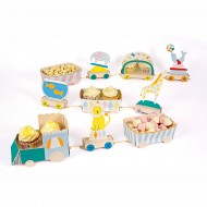 Pr�sentoir et Centre de Table Train Silly Circus