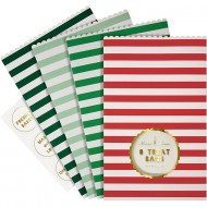 8 Pochettes Ray�es Cadeaux et Cupcakes