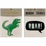 2 Tatouages Dinosaures