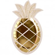 8 Assiettes Ananas Fruity Party