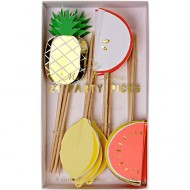 24 Pics D�co Cupcakes Fruity Party