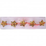 Guirlande Mini Etoiles Or