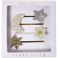 4 Barettes Pinces Nuit �toil�e