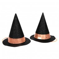8 Mini Chapeaux Sorci�re Cuivre