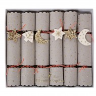 6 Petits Crackers Nuit �toil�e (17,5 cm)