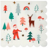 16 Serviettes Joli Noel