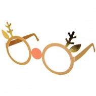 12 Lunettes Renne de No�l - Carton