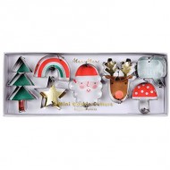 7 Mini Emporte Pi�ces de No�l (3,5 � 6,5 cm)