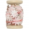 Bobine Guirlande Mini Etoiles Rose Iridescent (4,5 cm) images:#1
