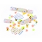 6 Petits Crackers Confettis Etoiles (17 cm) images:#1