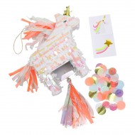 Mini Pinata Cadeau Licorne Iris�e (12 cm)