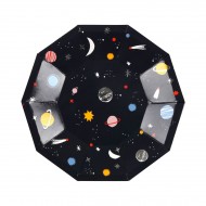 8 Petites Assiettes Voyage dans l'Espace