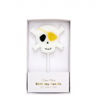 1 Grande Bougie Golden Pirate (11 cm)