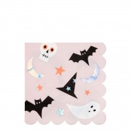 20 Serviettes - Funky Halloween Iridescent