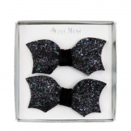 2 Barrettes � Paillettes - Chauve-Souris
