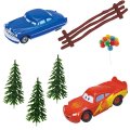 Grand kit d�cor � g�teau Cars