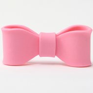 Petit Noeud en Sucre Rose