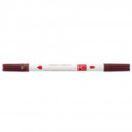 Feutre alimentaire double pointes Marron