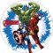 Disque Avengers Rassemblement (20 cm) - Azyme images:#3