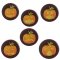 6 D�cors en Chocolat au lait Citrouille images:#0