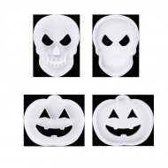 2 Emporte-pi�ces Citrouille - T�te de Mort