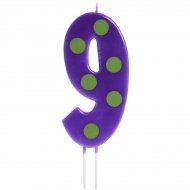 Big Bougie Party 9 (12 cm)