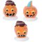 3 Citrouilles en sucre et g�lifi� images:#0