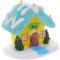 Maisonnette No�l en sucre g�lifi� (6 cm) images:#1