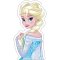 Silhouette Elsa Reine des Neiges (25 cm) - Azyme images:#0
