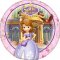 1 Disque Princesse Sofia (21 cm) - Azyme images:#3