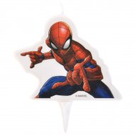 1 Bougie Spiderman (9 cm)