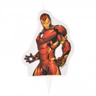 1 Bougie Iron Man (9 cm)