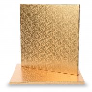 1 Plateau � G�teau Carr� Or (30 cm)