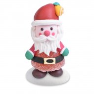 2 P�res No�l Gentil (6 cm) - Sucre