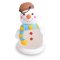3 Joyeux Bonhommes de Neige 3D (5 cm) - Sucre images:#0