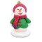 4 Bonhommes de Neige 4 Couleurs (6 cm) - Sucre images:#2