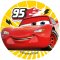 12 Stickers � Biscuits Cars (5,5 cm) - Sucre images:#1