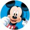 12 Stickers � Biscuits Mickey Club (5,5 cm) - Sucre images:#3