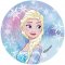 12 Stickers � Biscuits Reine des Neiges (5,5 cm) - Sucre images:#1