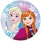 12 Stickers � Biscuits Reine des Neiges (5,5 cm) - Sucre images:#3