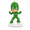 Figurine Pyjamasques Gluglu Vert (6,5 cm) - Socle amovible images:#0