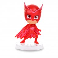 Figurine Pyjamasques Bibou Rouge (6,5 cm) - Socle amovible