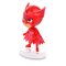 Figurine Pyjamasques Bibou Rouge (6,5 cm) - Socle amovible images:#1