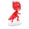 Figurine Pyjamasques Bibou Rouge (6,5 cm) - Socle amovible images:#2
