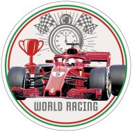 Disque Formule 1 World Racing (21cm) - Azyme