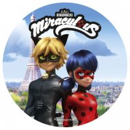 Petit Disque Miraculous Bleu (14,5 cm) - Azyme