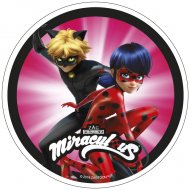 Disque Miraculous Rose Action (21 cm) - Azyme